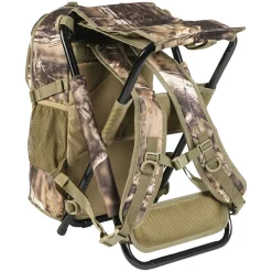 ProHunt Rucksack mit Stuhl< Angeltaschen ·Angelrucksäcke