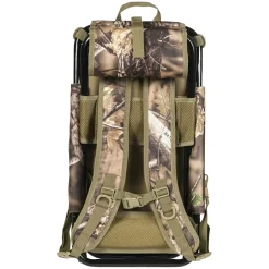 ProHunt Rucksack mit Stuhl< Angeltaschen ·Angelrucksäcke