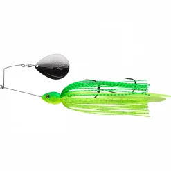 Best Beamer Spinnerbait XL (Green Chartreuse/Silver) Spinnerbaits