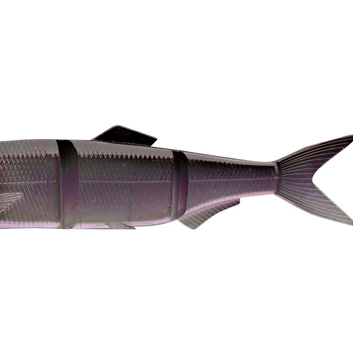 New Hybrid Swimbait Ersatzschwänze (UV perch) Wobbler