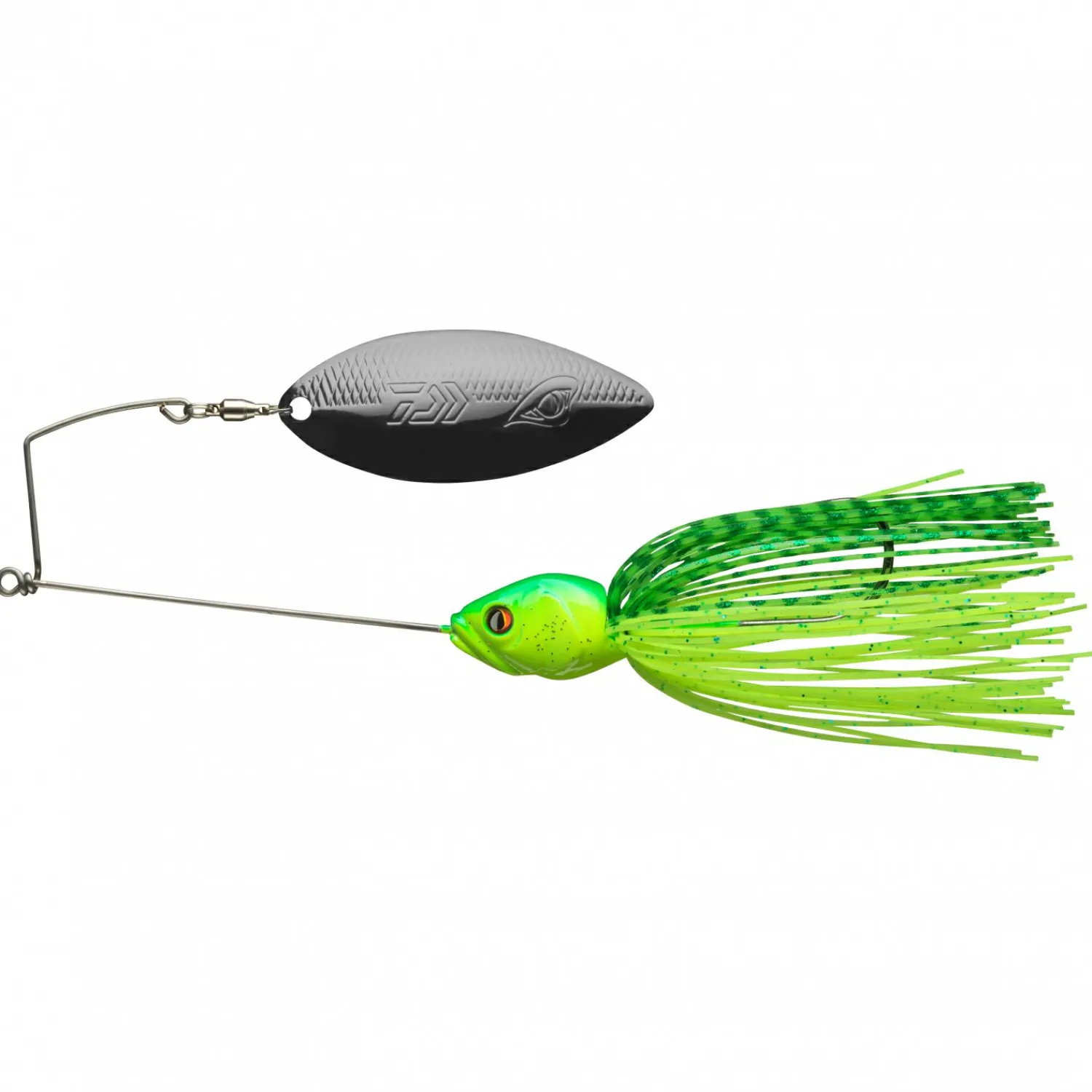 Online Multi Spinnerbait (Green Chartreuse/silver) Spinnerbaits