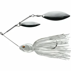 Clearance Tandem DB Spinnerbait (Pearl/Silver) Spinnerbaits