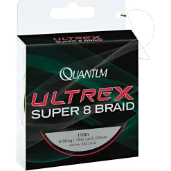 Discount Angelschnur Ultrex Super 8 Braid (grün, 110 m) Geflochtene Schnüre