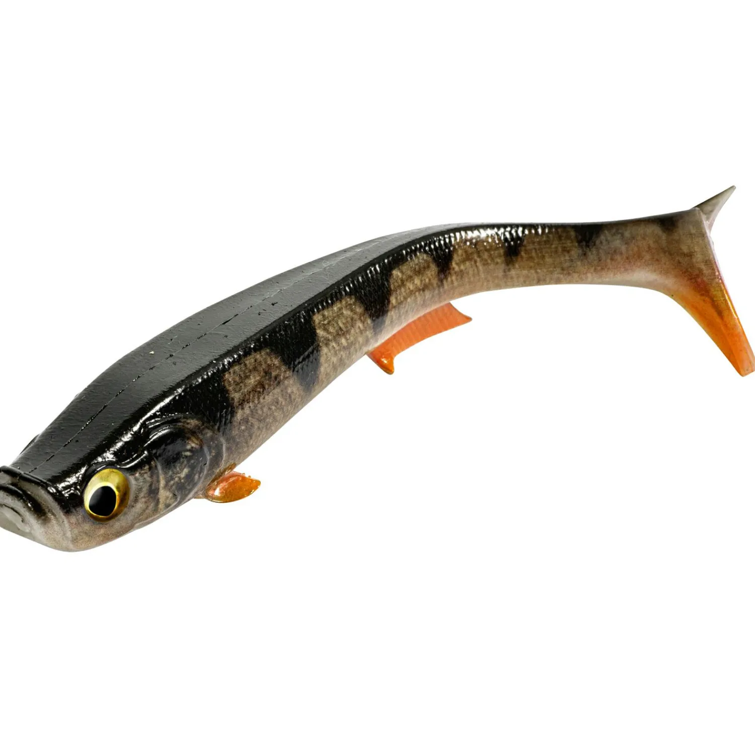 Quantum Gummiköder Tarp Shad (Real Perch)< Gummiköder ·Gummifische & Shads