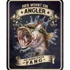 Online Blechschild (Hier wohnt ein Angler) Angel-Dekoration