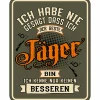 Best Blechschild (Ich habe nie gesagt....) Angel-Dekoration