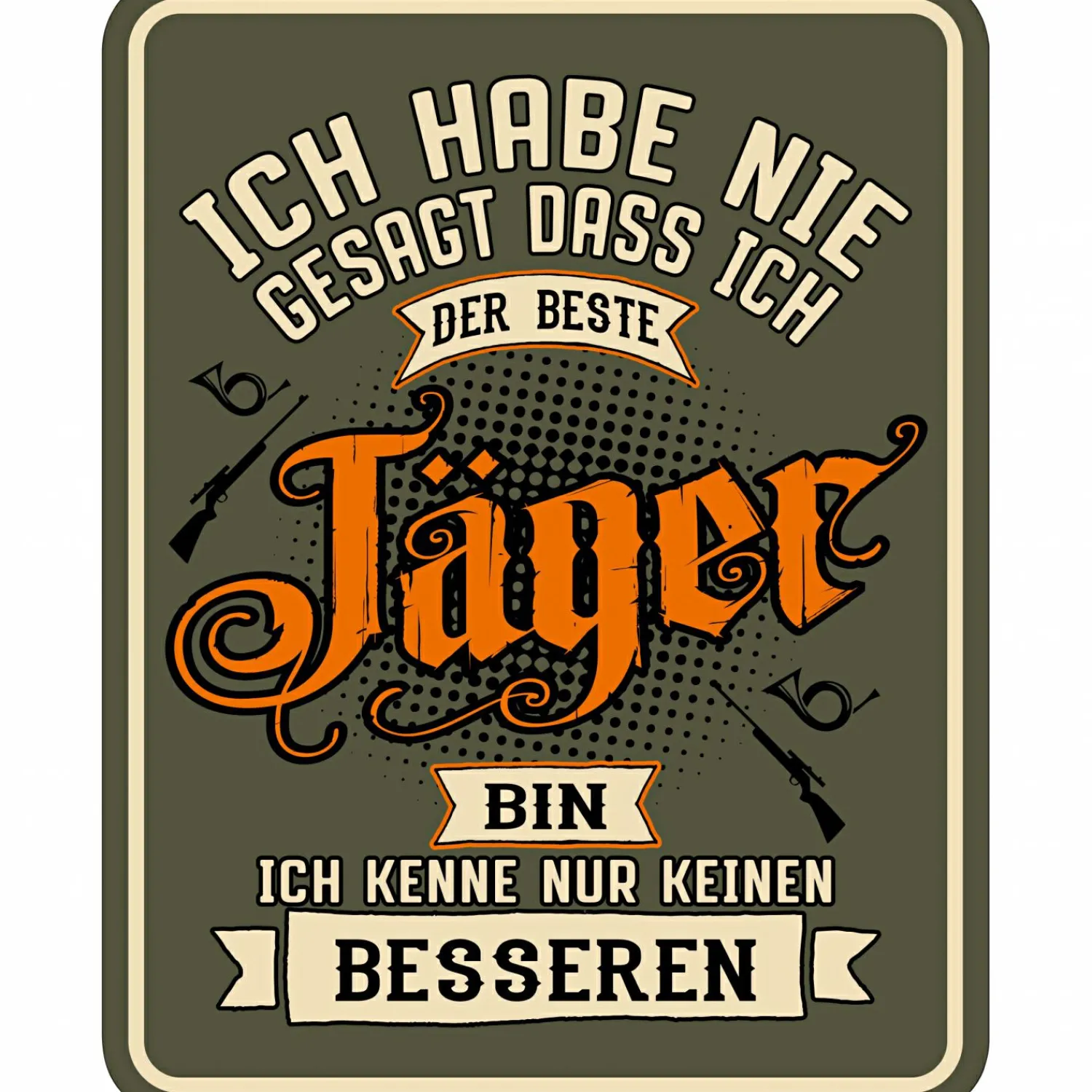 Best Blechschild (Ich habe nie gesagt....) Angel-Dekoration