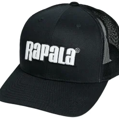 Rapala Black Classic Mesh Back Cap< Outdoor- & Angel-Kappen