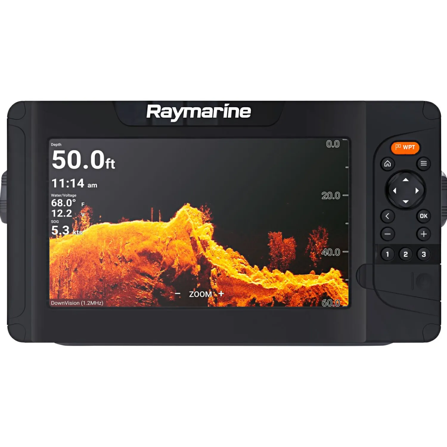 Raymarine Fischfinder Element 9 HV (HV-100 Geber, keine Karte)< Echolote & Plotter