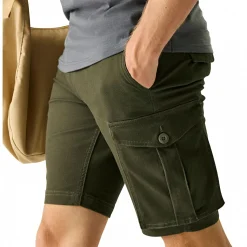 Online Bendrick Shorts Herren (Dark Khaki) Outdoor- & Angelshorts & Cargoshorts