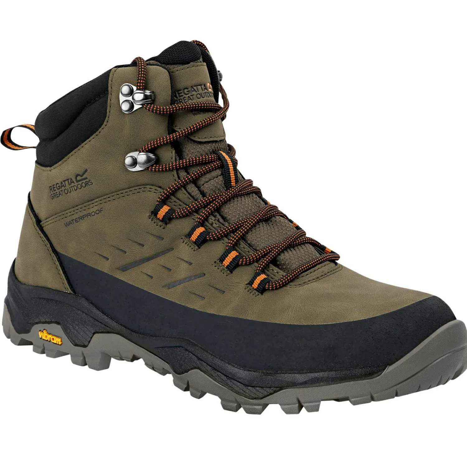 Regatta Blake Wanderstiefel Herren (Olive Night/Pumpkin Spice)< Angelstiefel & Outdoor Boots