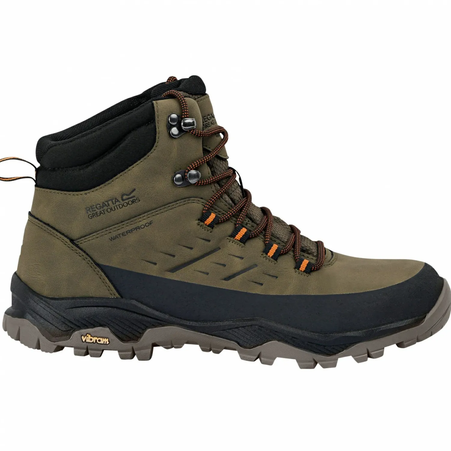 Regatta Blake Wanderstiefel Herren (Olive Night/Pumpkin Spice)< Angelstiefel & Outdoor Boots