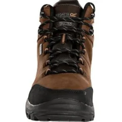 Regatta Burrell Leather Wanderschuhe Herren (Peat)< Angelstiefel & Outdoor Boots|Angel- & Outdoor-Schuhe