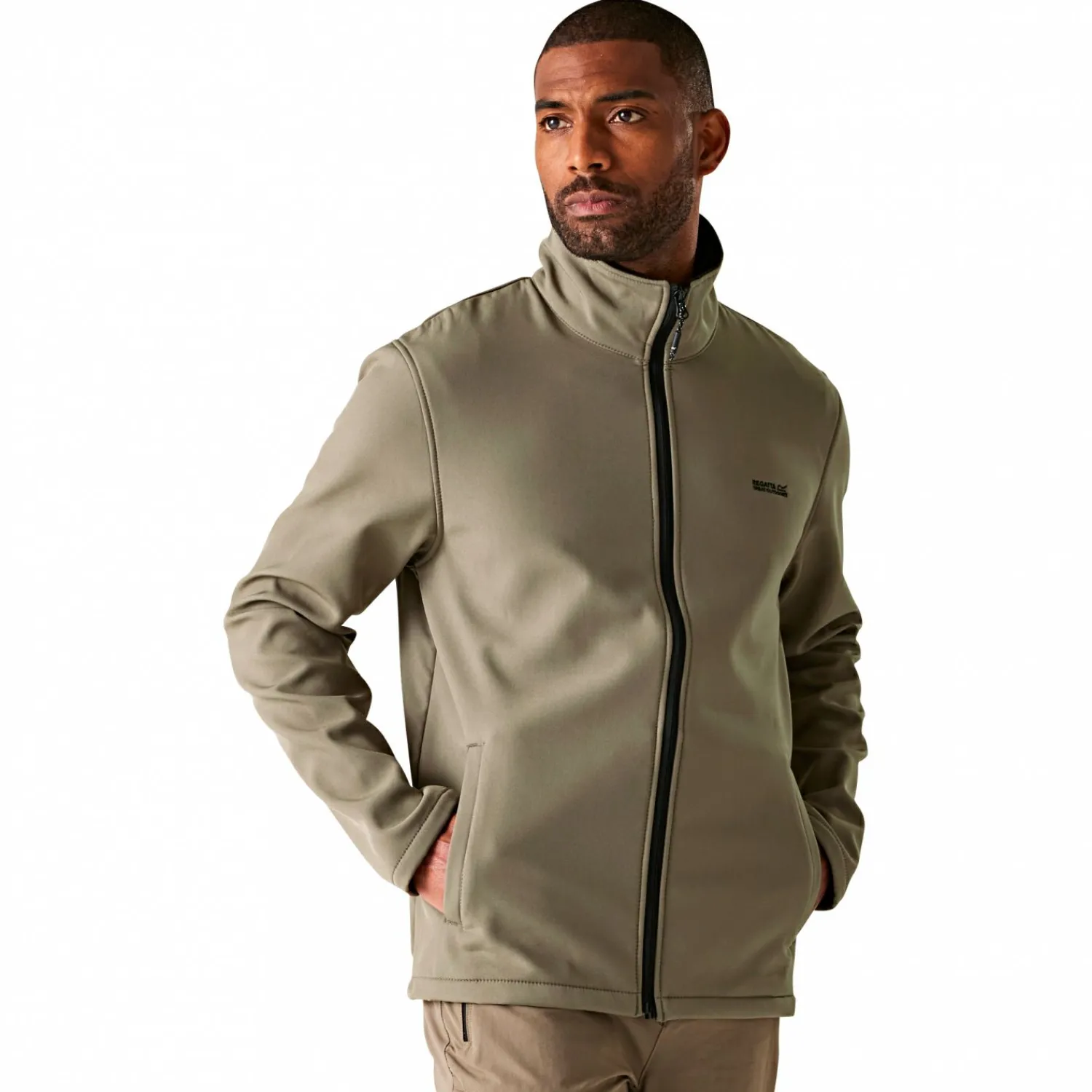 Online Cera V Softshell-Walkingjacke Herren (Treetop) Outdoor- & Angel-Jacken