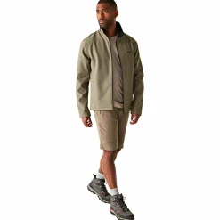 Online Cera V Softshell-Walkingjacke Herren (Treetop) Outdoor- & Angel-Jacken