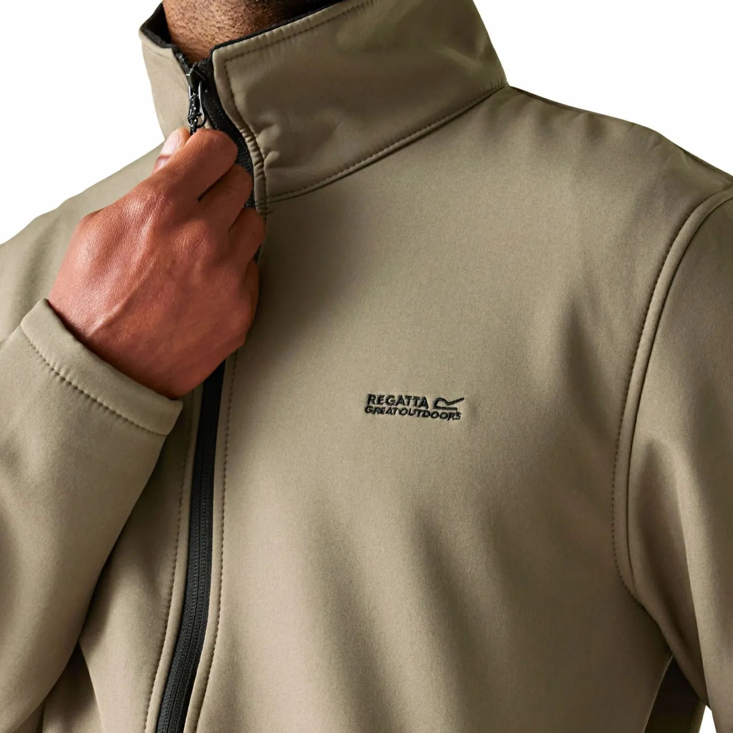 Online Cera V Softshell-Walkingjacke Herren (Treetop) Outdoor- & Angel-Jacken