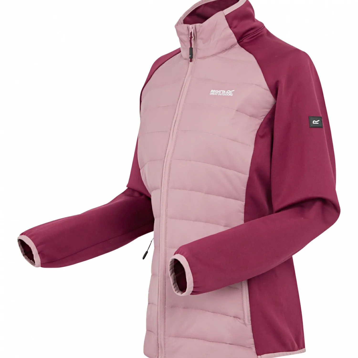 Regatta Clumber V Hybridjacke Damen (Lilas/Beaujolias Pop)<Damen Damen Angeljacken & -Westen