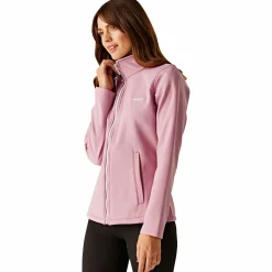 Regatta Connie V Softshell-Walkingjacke Damen (Lilas/Light Vanilla)<Damen Damen Angeljacken & -Westen