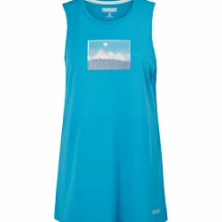 Regatta Freedale III T-Shirt Damen (Tahoe Blue)<Damen Damen Angelshirts & -Oberteile