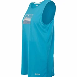 Regatta Freedale III T-Shirt Damen (Tahoe Blue)<Damen Damen Angelshirts & -Oberteile