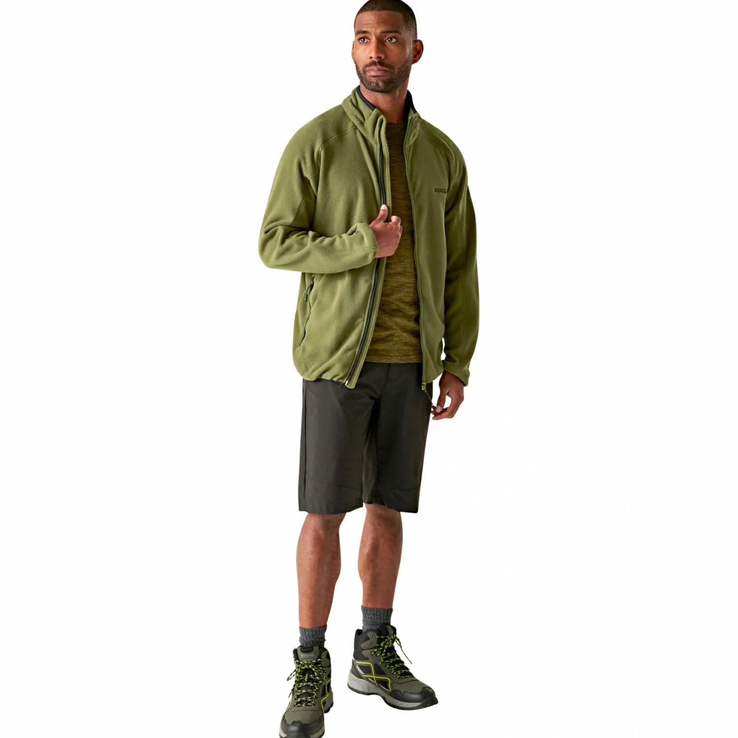 Hadfield Fleecejacke Herren (Nephite Green) Outdoor- & Angel-Jacken