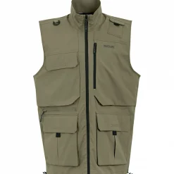 Regatta Insektenabweisende Packaway Weste Herren (Treetop)<Damen Damen Angeljacken & -Westen