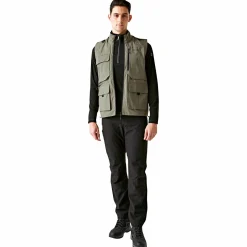 Regatta Insektenabweisende Packaway Weste Herren (Treetop)<Damen Damen Angeljacken & -Westen