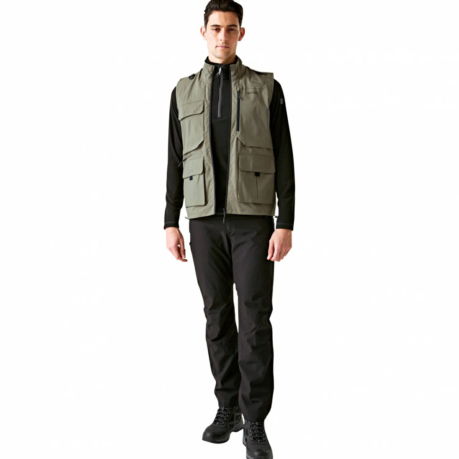 Regatta Insektenabweisende Packaway Weste Herren (Treetop)<Damen Damen Angeljacken & -Westen