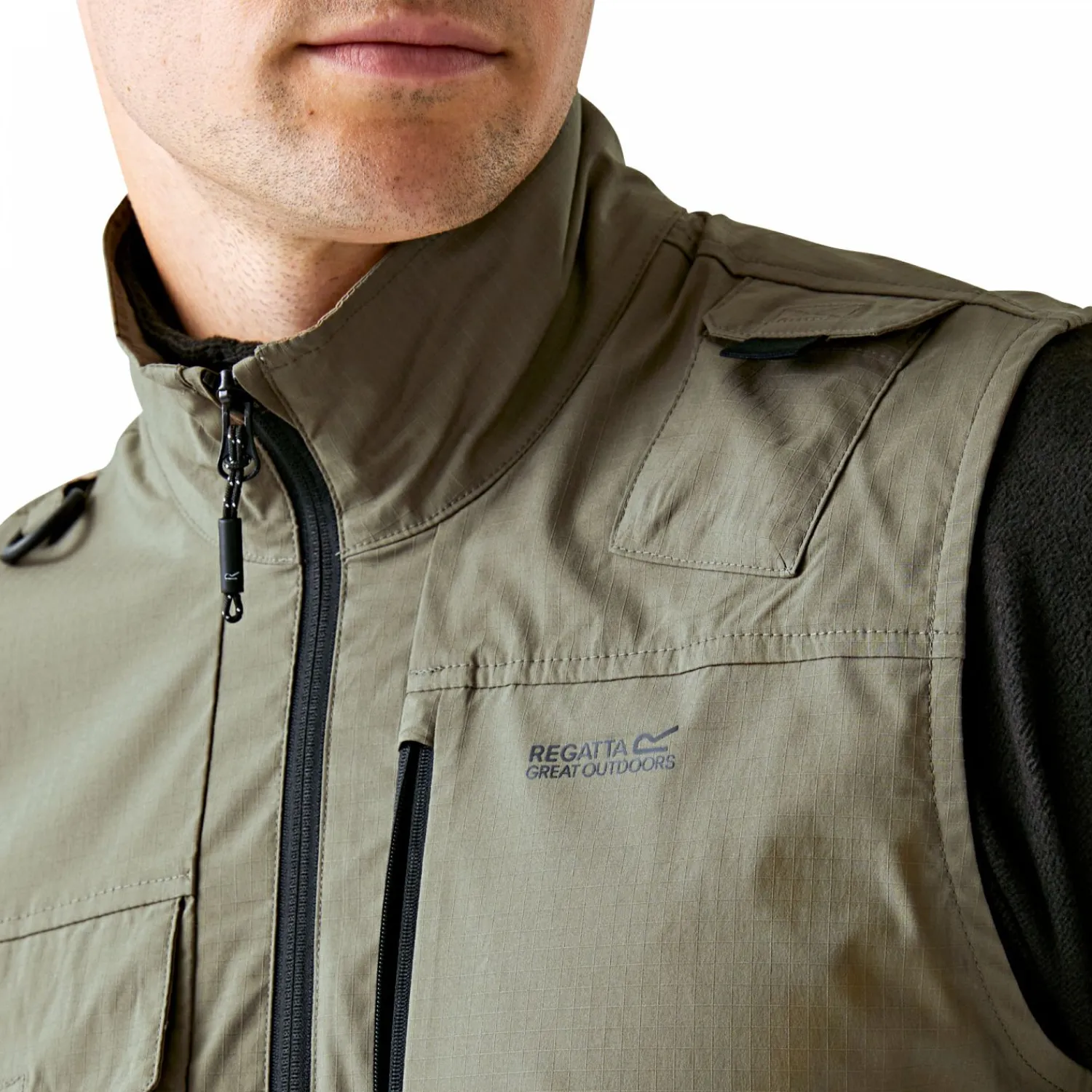 Regatta Insektenabweisende Packaway Weste Herren (Treetop)<Damen Damen Angeljacken & -Westen