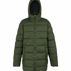 Hot Lakiver wattierte Jacke Herren (Dark Khaki) Outdoor- & Angel-Jacken
