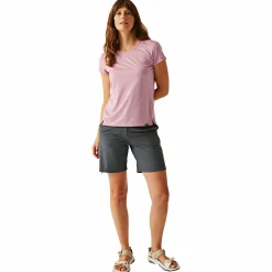 Clearance Limonite VIII T-Shirt Damen (Lilas) Damen Damen Angelshirts & -Oberteile
