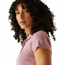 Hot Maverick V Polo-Shirt Damen (Lilas) Damen Damen Angelshirts & -Oberteile