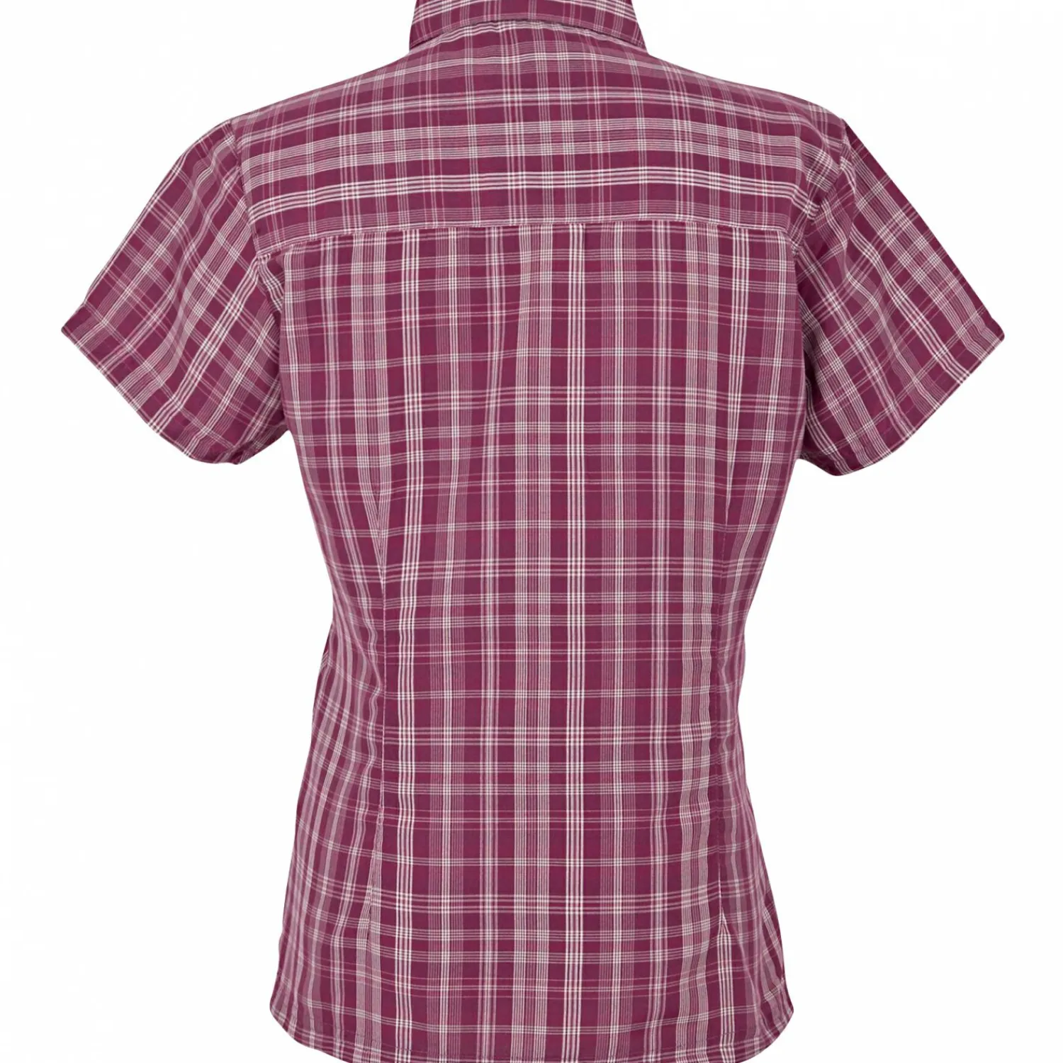 Discount Mindano VIII Kurzarmhemd Damen (Beaujolais Check) Damen Damen Angelshirts & -Oberteile