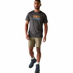 Regatta Mountain II Wandershorts Herren (Treetop/Black)< Outdoor- & Angelshorts & Cargoshorts