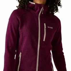 Newhill II Fleecejacke Damen (Beaujolais/Light Vanilla) Damen Damen Angeljacken & -Westen