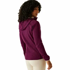 Newhill II Fleecejacke Damen (Beaujolais/Light Vanilla) Damen Damen Angeljacken & -Westen