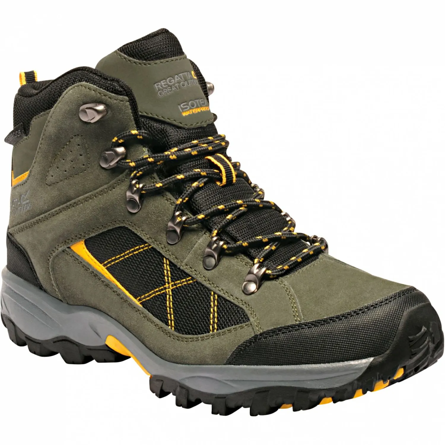 Outlet Outdoorboots Clydebank Herren (Dark Khaki) Angelstiefel & Outdoor Boots