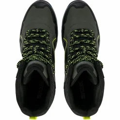 Clearance Vendeavour Boots Herren (Dark Khaki / Lime Punch) Angel- & Outdoor-Schuhe