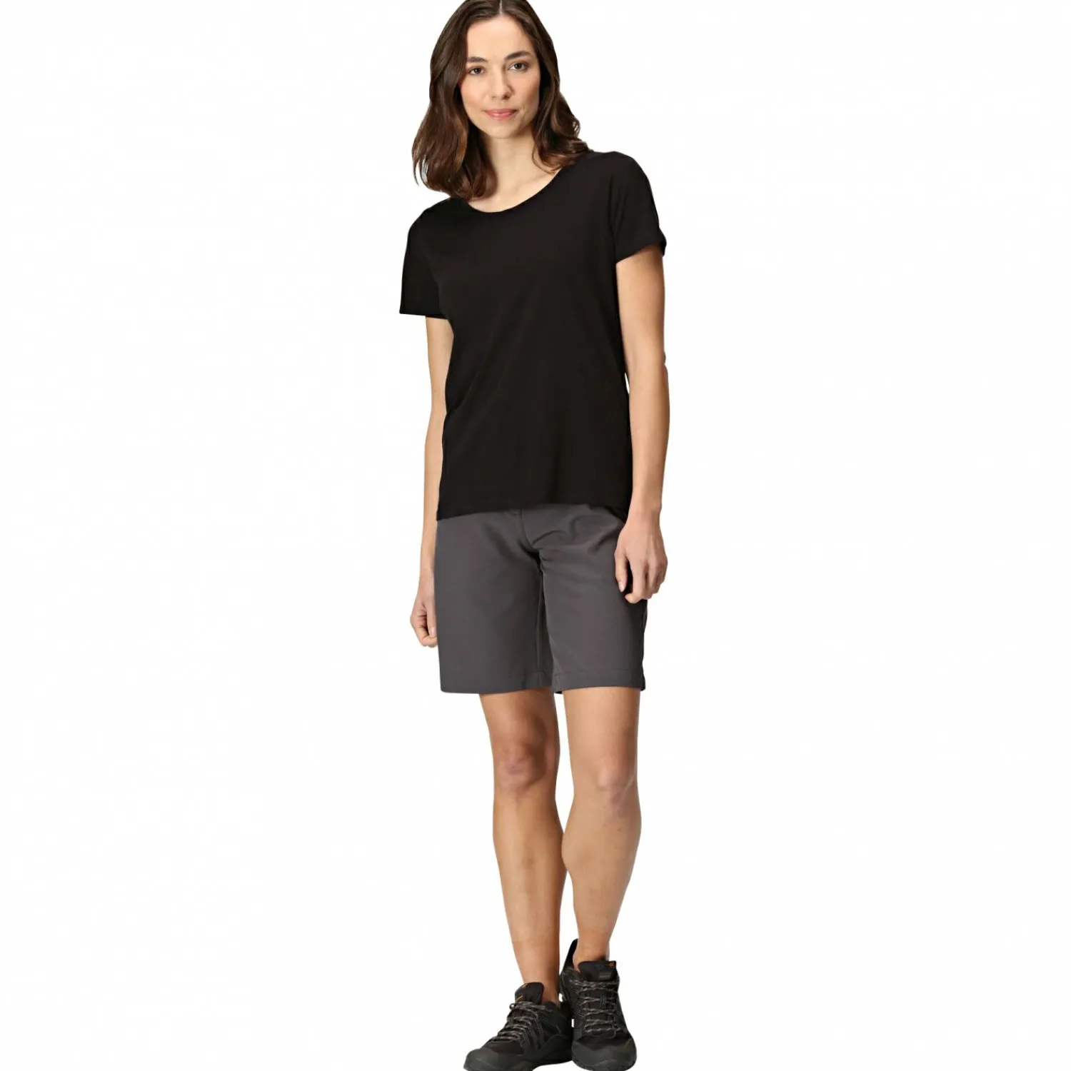 Regatta Xert Stretch leichte Bermuda-Shorts Damen (Seal Grey)<Damen Damen Angelhosen