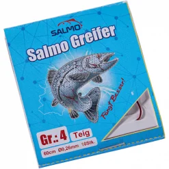 New Greifer Vorfachhaken Teig (60 cm) Angelhaken|Forellenangeln-Zubehör