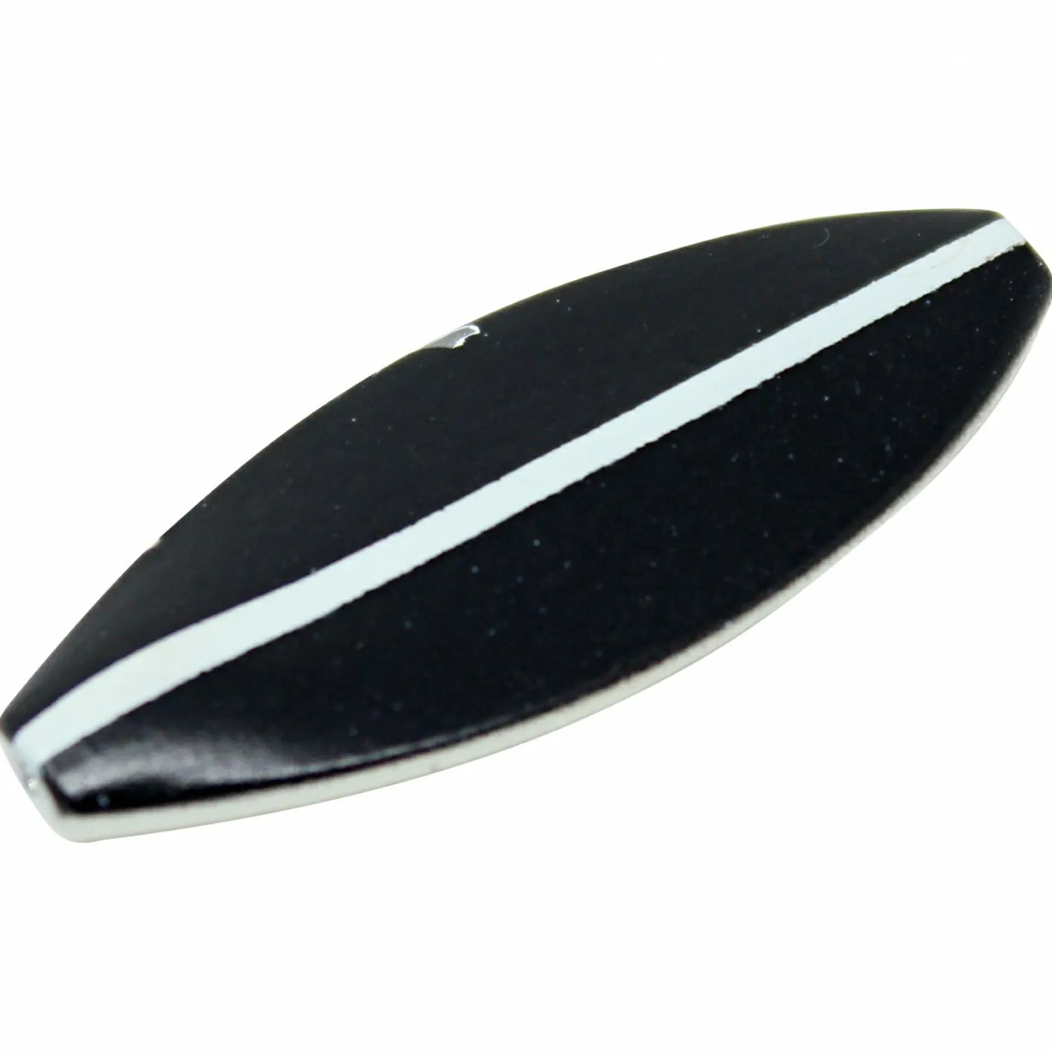 Clearance Inline Trout Spoon Weitflieger (white/black) Forellen-Kunstköder
