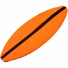 Hot Inline Trout Spoon Weitflieger (orange/black) Forellen-Kunstköder
