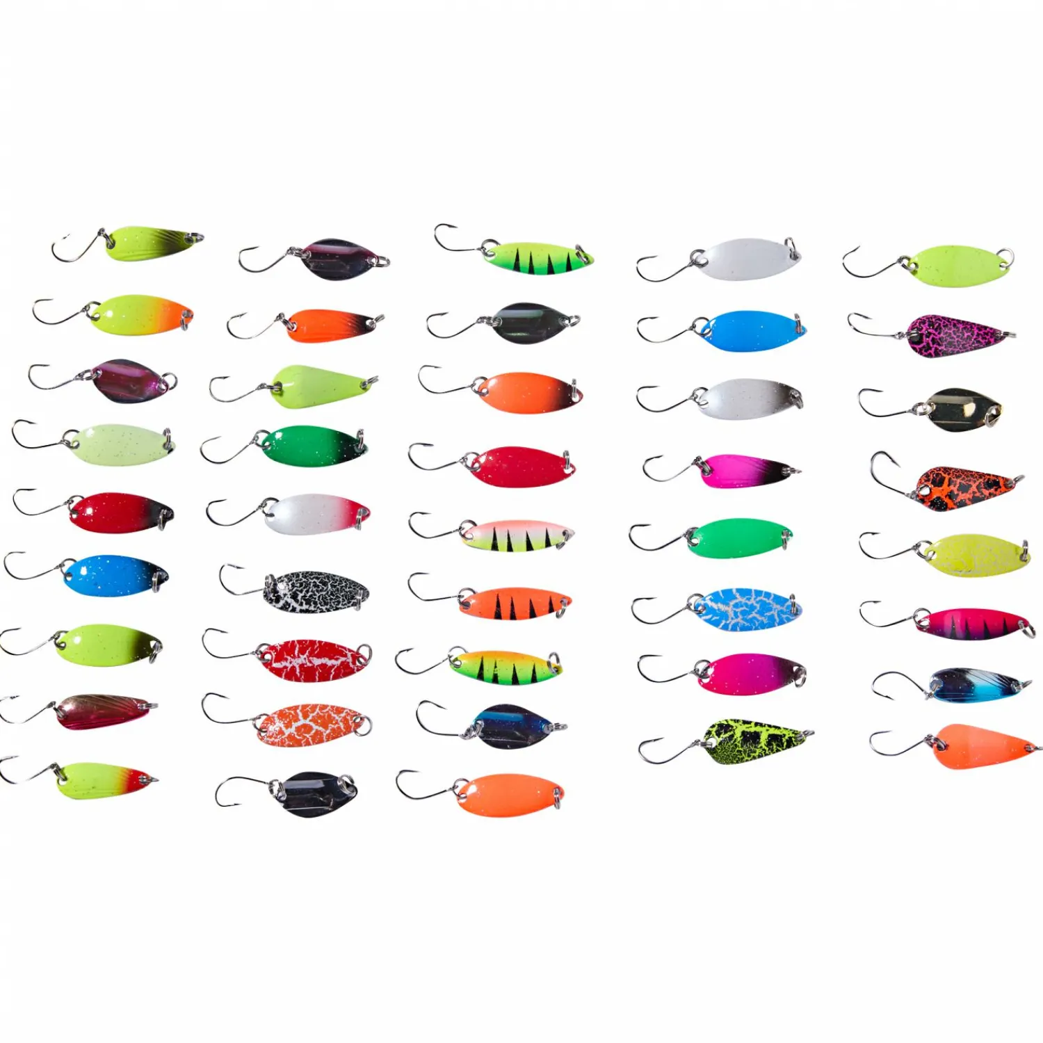Discount Löffelkiste 1 43er Forellenangeln-Zubehör|Trout Spoons