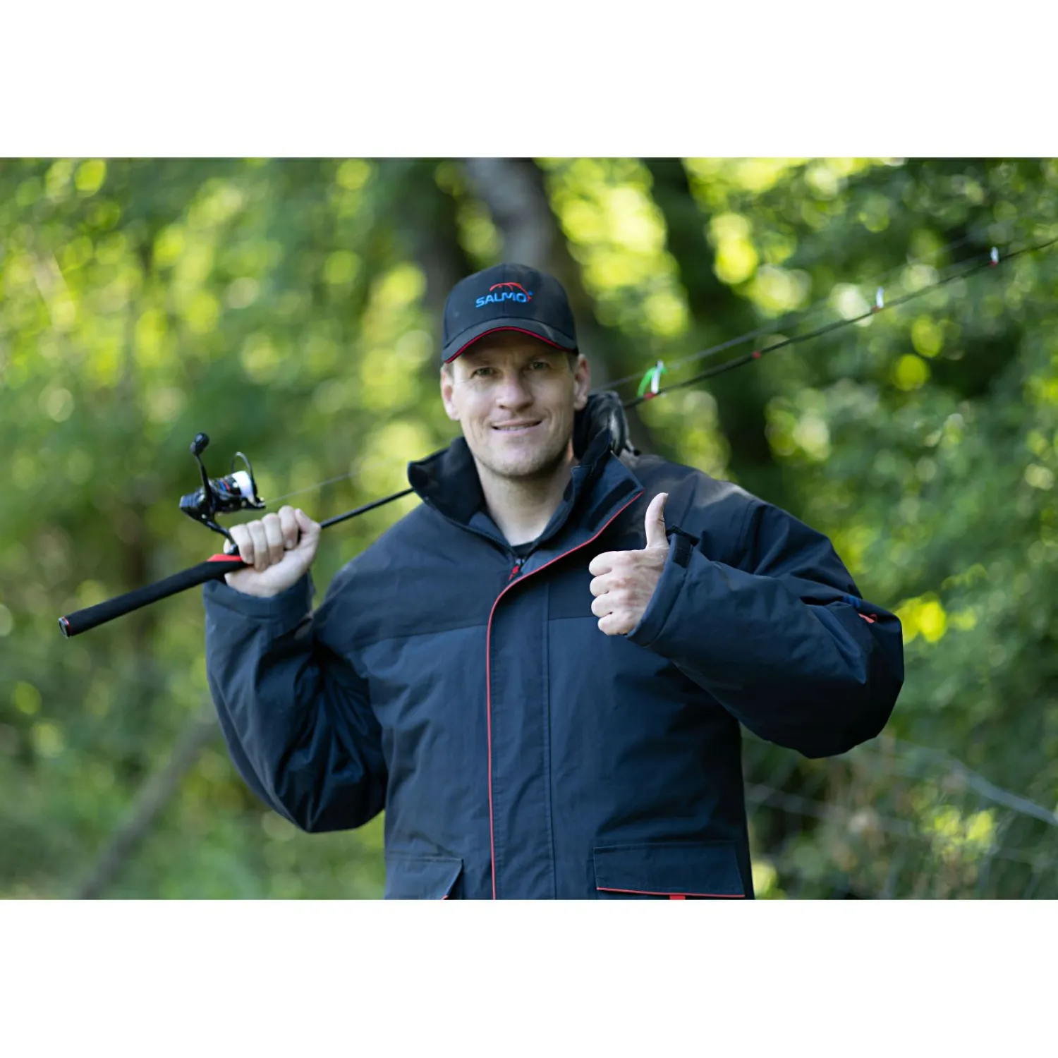 Hot Outdoorjacke Joppe Herren (Blau/Schwarz) Outdoor- & Angel-Jacken