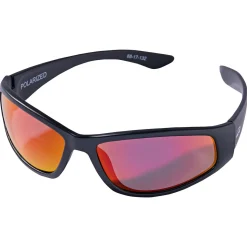 Salmo Polbrille Spekuliereisen (Schwarz/Revo Red Gläser)< Forellenangeln-Zubehör|Angelbrillen & Polbrillen