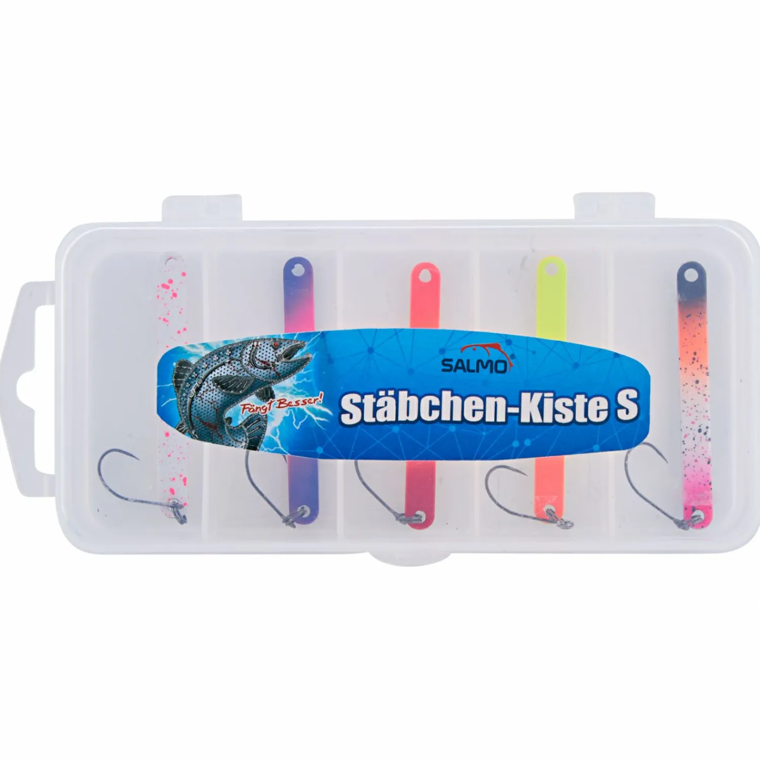 Salmo Stäbchenkiste 2< Raubfischangeln Kunstköder|Forellen-Kunstköder