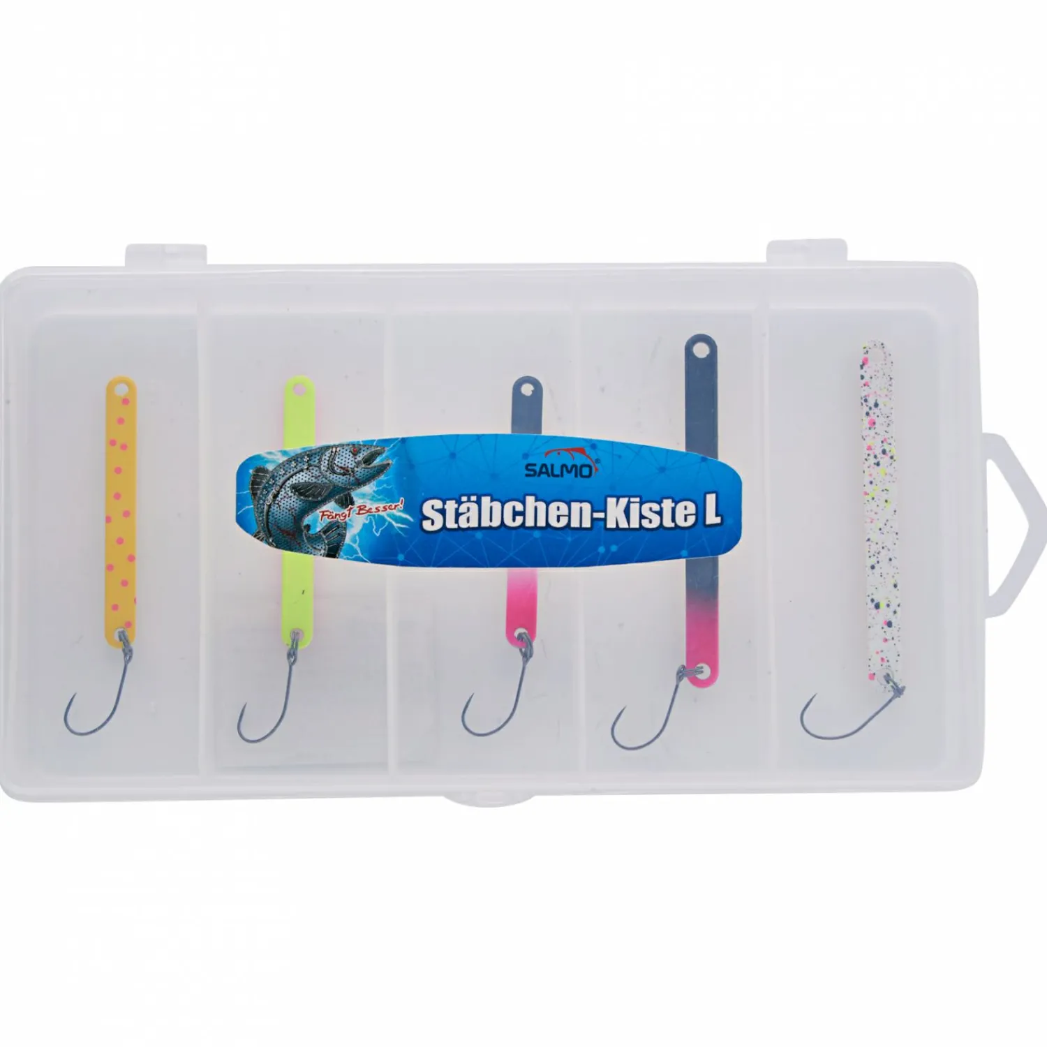 Salmo Stäbchenkiste 3< Forellen-Kunstköder|Kunstköder-Sets