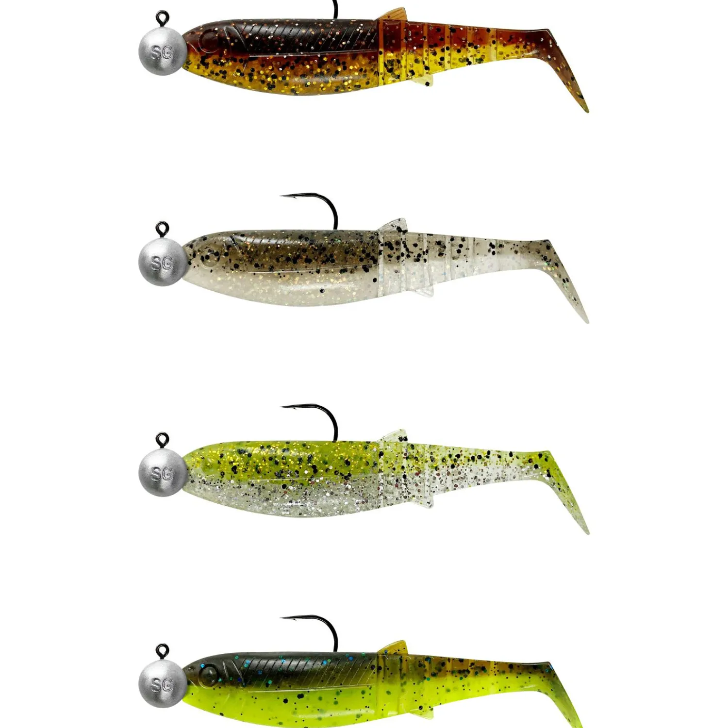 Clearance Cannibal Shad Clearwater Mix Kunstköder-Sets|Gummiköder ·Gummifische & Shads