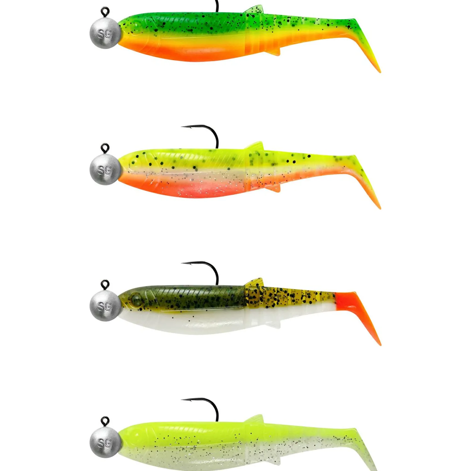 Hot Cannibal Shad Darkwater Mix Kunstköder-Sets|Gummiköder ·Gummifische & Shads