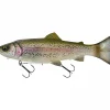 Savage Gear 3D Line Thru Pulsetail Trout (Clear Rainbow Trout)< Wobbler